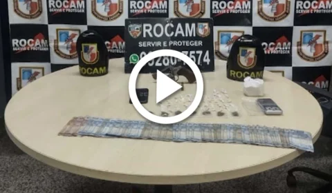 VÍDEO: homem é preso com drogas e arma de fogo na Zona Oeste de Manaus