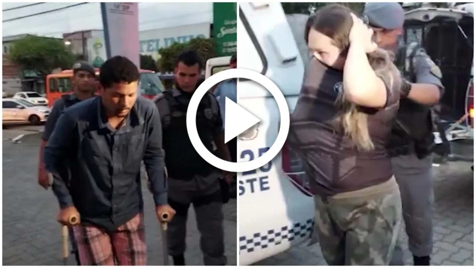 VÍDEO: aprovados em concurso da PM são presos por tráfico de drogas em Manaus