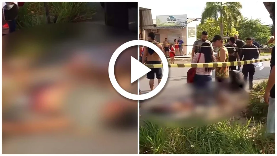 VÍDEO: dupla morre depois de bater moto em árvore na Zona Norte de Manaus