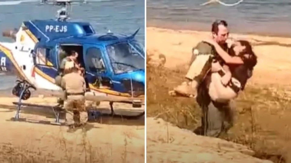 VÍDEO: mãe e filha desaparecidas em BH são resgatadas com vida em Morada Nova de Minas