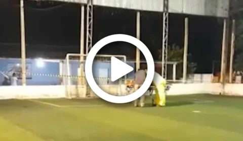 VÍDEO: menino de 9 anos morre após ser atingido por trave de futebol, no Paraguai