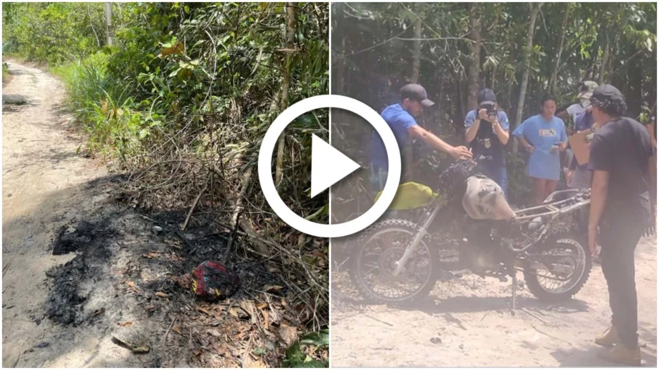 VÍDEO: adolescente cai de motocicleta e morre eletrocutada na Zona Norte de Manaus