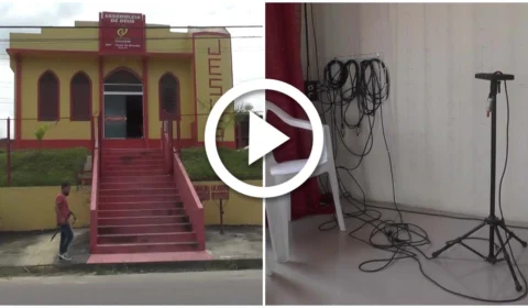 VÍDEO: suspeito furta objetos de igreja na Zona Sul de Manaus