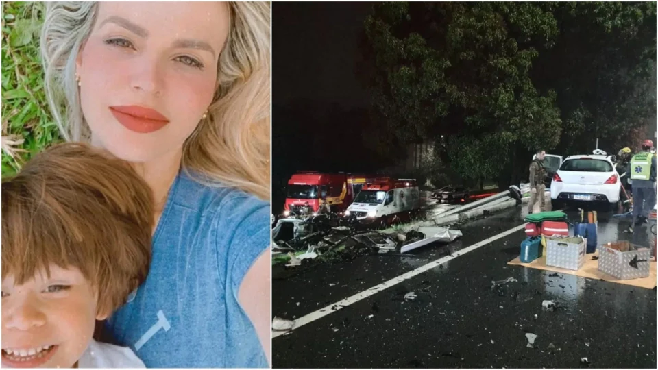 Empresária e filho de 4 anos morrem em grave acidente em rodovia de Santa Catarina