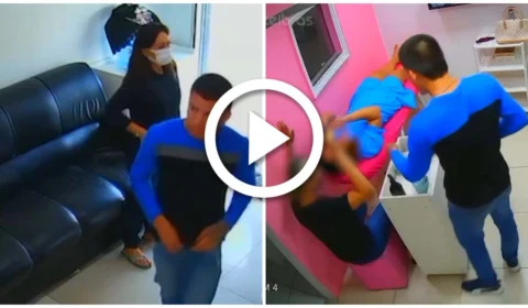 VÍDEO: trio assalta salão de beleza na Zona Oeste de Manaus