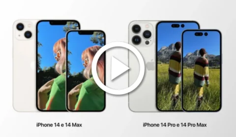 iPhone 14 Pro com novo notch é visto em propaganda supostamente da Apple