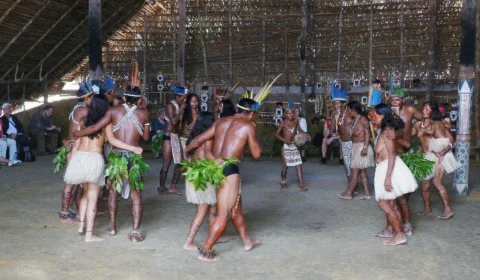 Dia do Índio: shopping em Manaus recebe exposição de artes e apresentações culturais