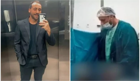 Sedação anormal e movimento estranho levantaram suspeitas sobre anestesista flagrado estuprando grávida, no RJ