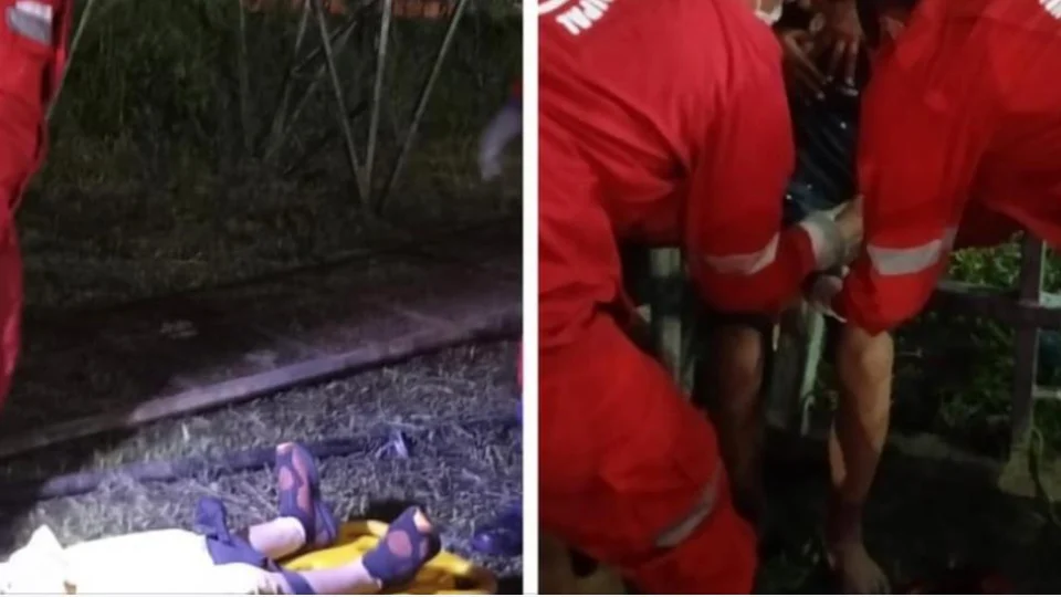 Sete crianças ficam feridas após acidente com carro de montanha russa no Amazonas