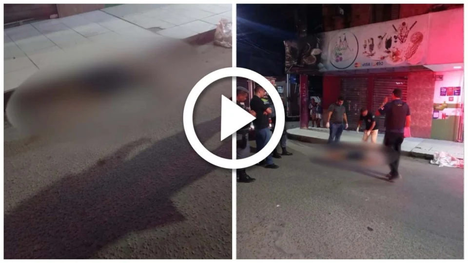 VÍDEO: homem é executado com tiros à queima roupa na Zona Oeste de Manaus