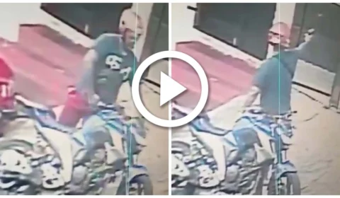 VÍDEO: jovem sofre tentativa de assalto na porta de casa na Zona Sul de Manaus