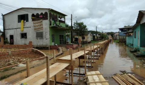 Itacoatiara, no AM, decreta situação de emergência por conta da cheia do Rio Amazonas