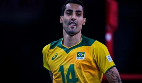 Jogador Douglas Souza anuncia aposentadoria da seleção brasileira masculina de vôlei