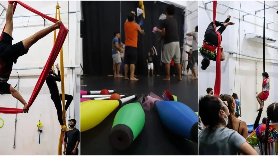 Festival de Circo oferece oficinas de arte circense gratuitas até sexta-feira