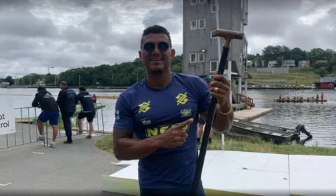 Isaquias Queiroz conquista medalha de ouro no Campeonato Pan-Americano de canoagem no Canadá