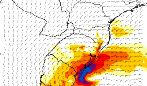 Tempestade subtropical Yakecan pode levar neve e ventos de 110 km/h ao RS, afirma Inmet