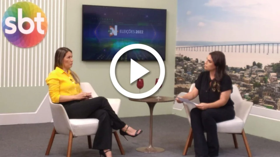VÍDEO: vice-candidata ao governo do AM, Cristiane Balieiro é entrevistada no programa 6H Notícias