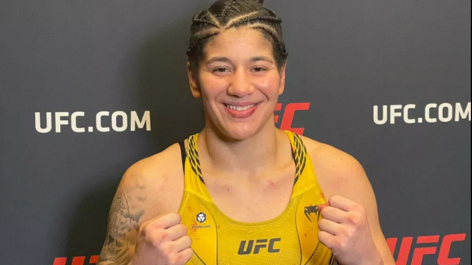 Ketlen Vieira mostra confiança para encarar Holly Holm no UFC 206 em Las Vegas, nos Estados Unidos