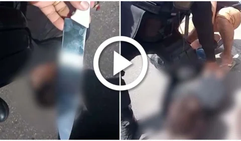 VÍDEO: segurança aplica golpe de arte marcial para imobilizar suspeito na Zona Sul de Manaus