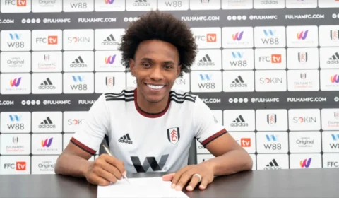 Meio-campista Willian é mais novo reforço do Fulham da Inglaterra