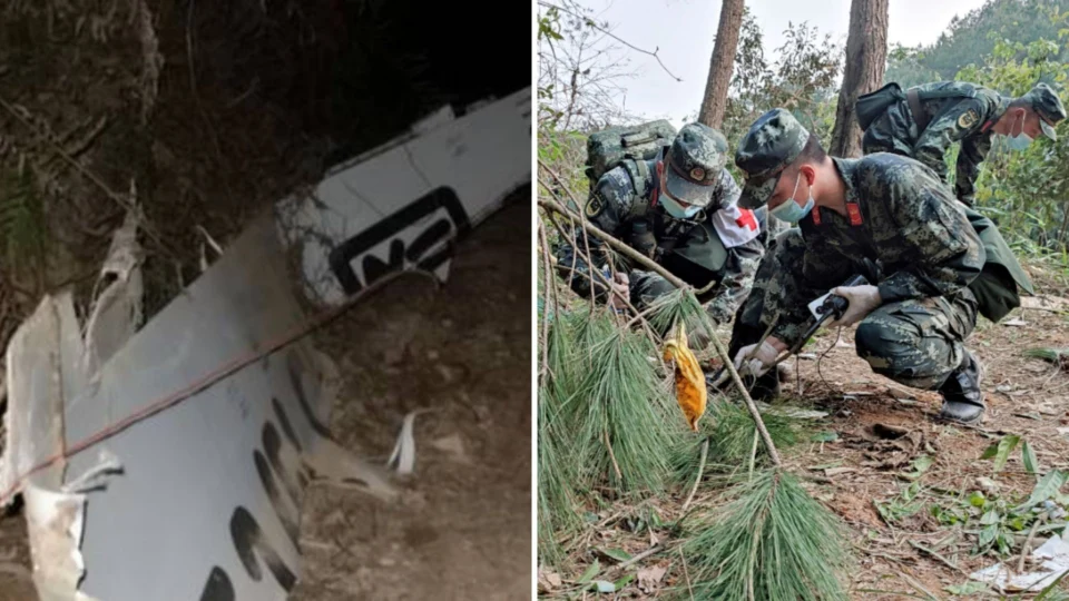 Caixa-preta de avião que caiu na China é encontrada