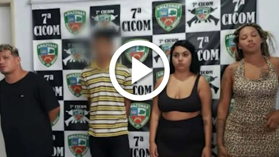 VÍDEO: polícia detém quadrilha que fazia arrastões na Zona Sul de Manaus