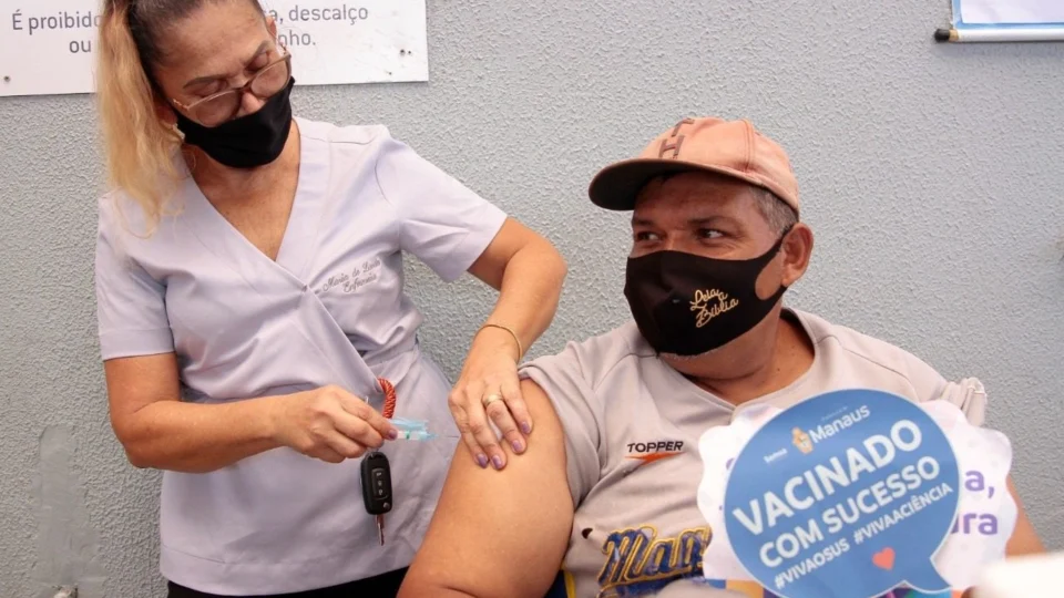 Manaus terá 11 pontos de vacinação contra Covid-19, neste sábado (23/07)
