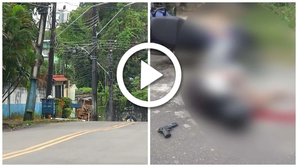 VÍDEO: jovem é baleado por pistoleiros em ataque na Zona Oeste de Manaus