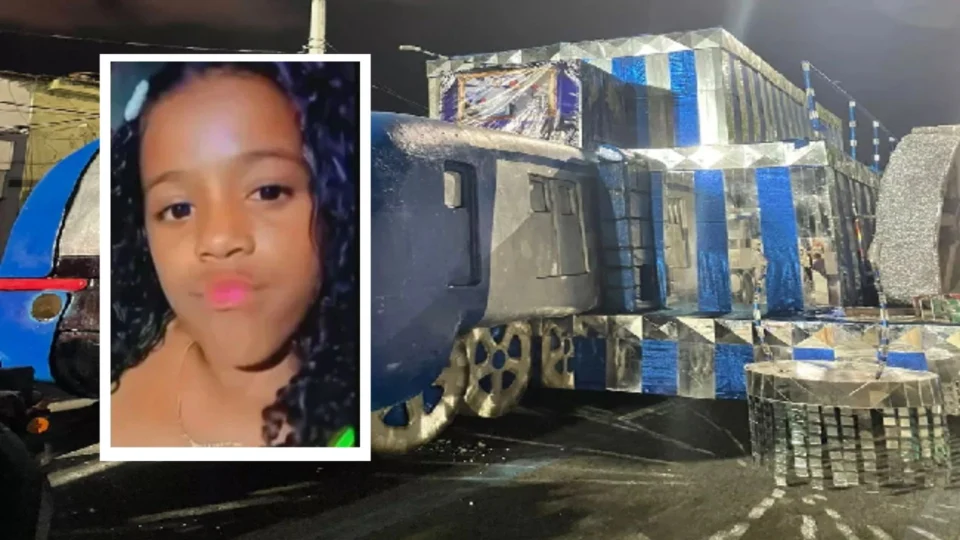 Morre menina de 11 anos imprensada por carro alegórico no Rio de Janeiro