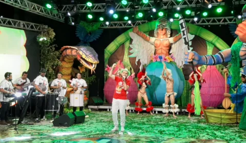 ‘Live Norte Bumbás 2022’: veja fotos do evento no Porto de Manaus