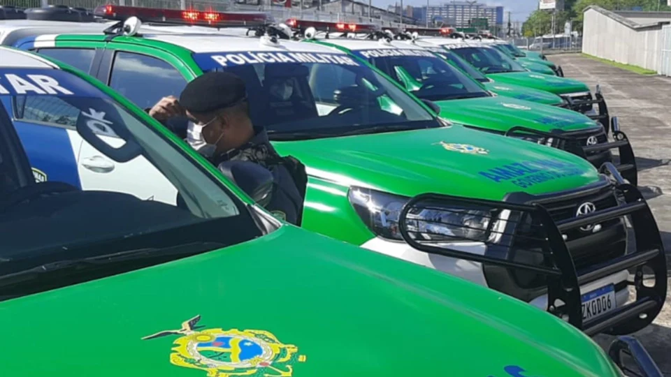 Polícias Militar e Civil do AM recebem 48 novas viaturas e 700 rádios comunicadores