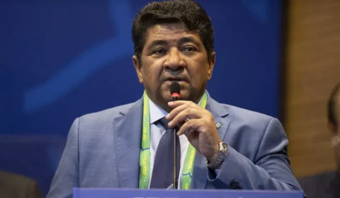 Presidente da CBF vai pedir ‘punição’ a clube que tiver torcedor envolvido em atos de racismo na Liberta e Sul-Americana