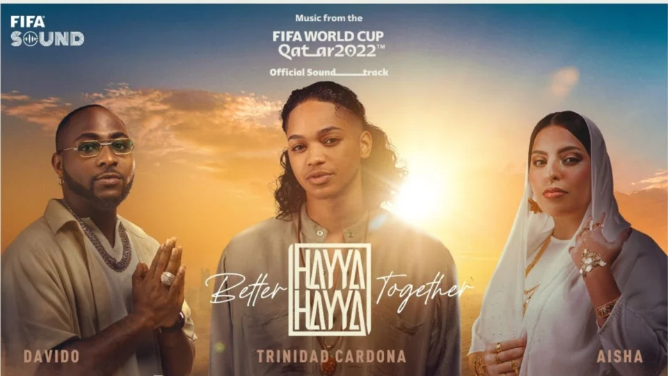 ‘Hayya Hayya’ é divulgada pela Fifa como primeira música oficial da Copa do Mundo do Catar