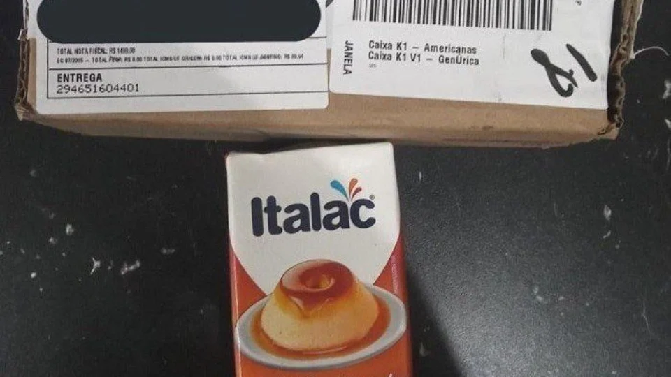 Em São Paulo, jovem compra celular, mas recebe uma caixa de leite condensado no lugar do produto