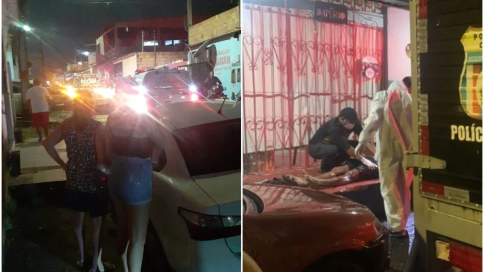 Durante ataque criminoso, dois homens são mortos a tiros no bairro Compensa, em Manaus