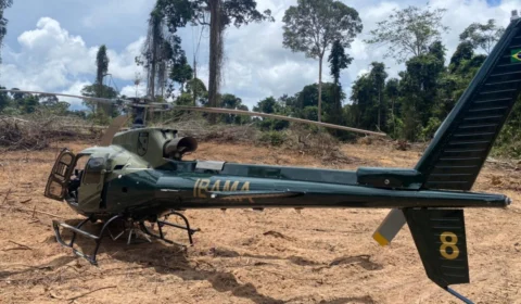 Ministério da Justiça monta base de fiscalização em Humaitá, no AM, para combater o desmatamento ilegal na Amazônia