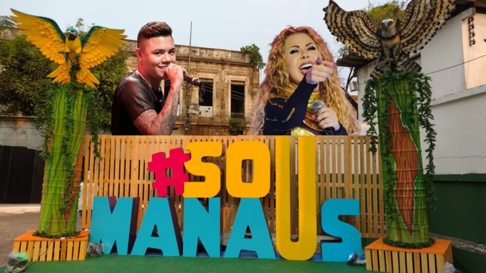 ‘#SouManaus Passo a Paço 2022’ tem Joelma, Felipe Araújo e outras atrações nacionais nesta segunda