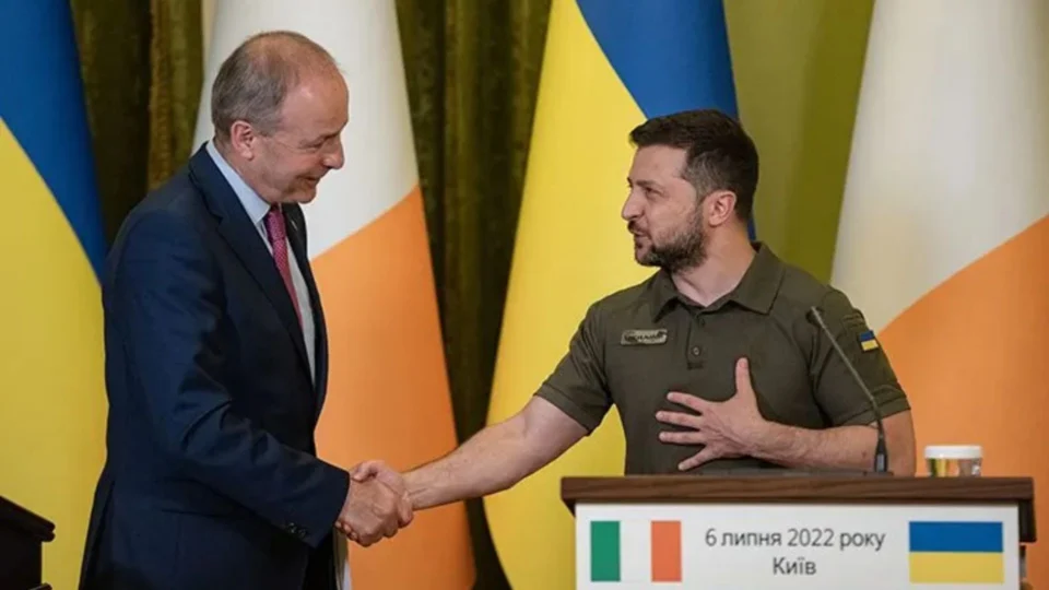 Irlanda reconhece invasão russa como genocídio; Zelensky agradece