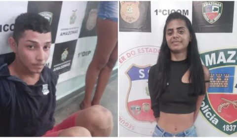 Casal é preso após trocar tiros com polícia na Zona Sul de Manaus