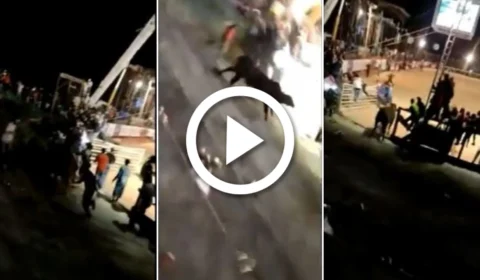 VÍDEO: touro invade arquibancada de rodeio, em Minas Gerais; ao menos 13 pessoas ficam feridas