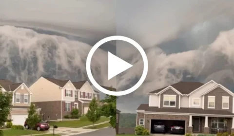 Vídeo: ‘Tsunami de nuvens’ assusta moradores de Ohio, nos EUA