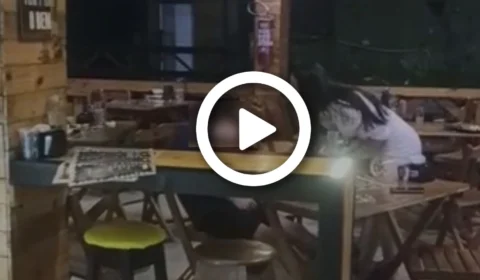 VÍDEO: jovem é assassinado com tiros na cabeça em bar no Alvorada, em Manaus