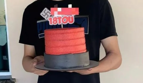 Jovem de Roraima é investigado por comemorar aniversário com suástica nazista em bolo