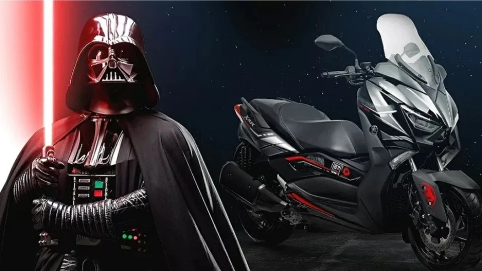 Yamaha lança nova motocileta XMax Darth Vader inspirada em Star Wars para o Brasil