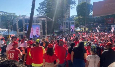 Com reforço na segurança, Lula faz ato em Diadema, São Paulo
