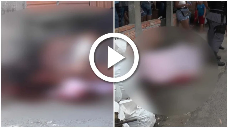VÍDEO: homem é executado com 10 tiros em beco da Zona Centro-Sul de Manaus