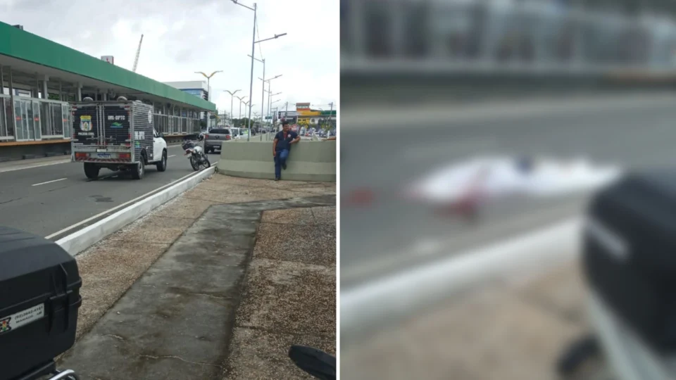 Idoso morre após ser atropelado por motocicleta em avenida de Manaus