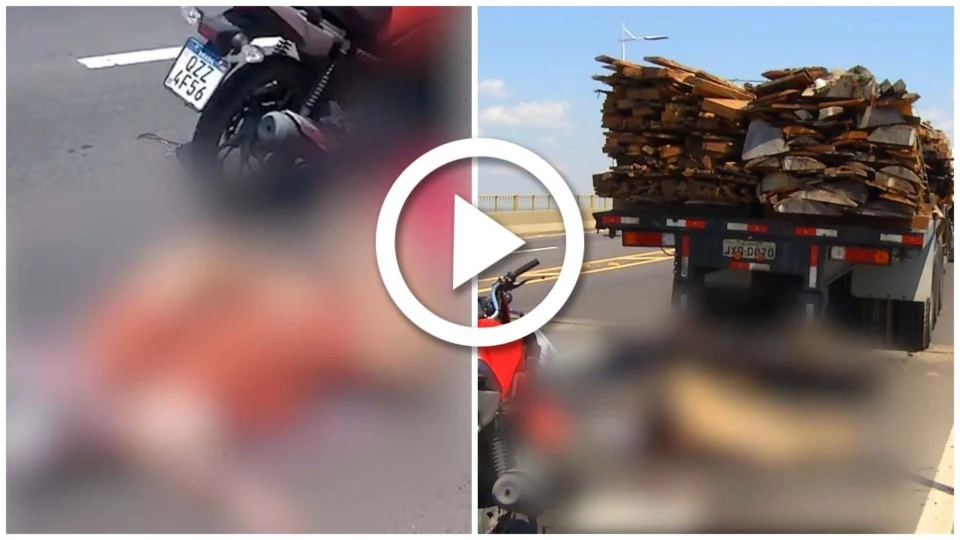 VÍDEO: motociclista morre em acidente na Ponte Rio Negro, Zona Oeste de Manaus