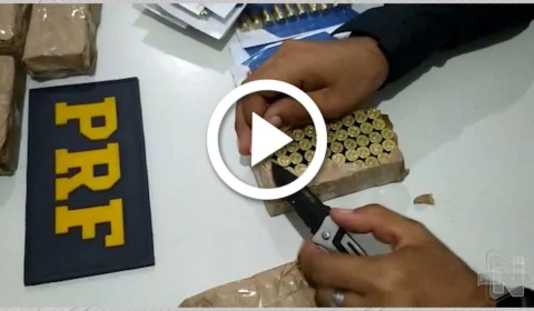 VÍDEO: Polícia Rodoviária Federal apreende mais de mil munições na BR 174, no AM
