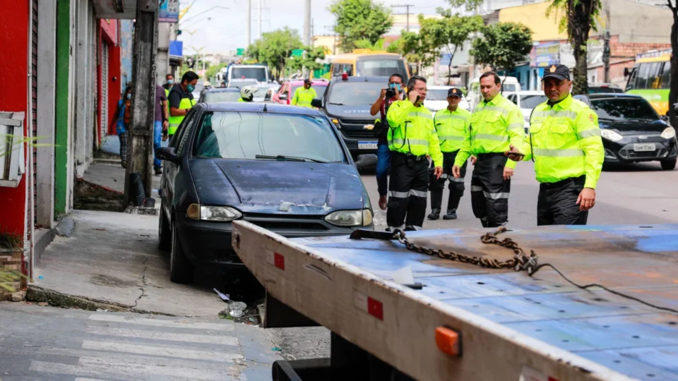 IMMU recolhe 258 veículos irregulares entre janeiro e julho deste ano, em Manaus